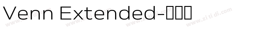 Venn Extended字体转换 Venn Extended字体转换